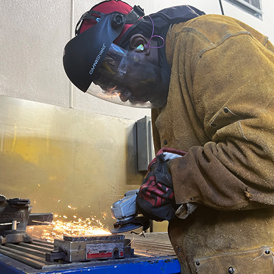 Student Welding